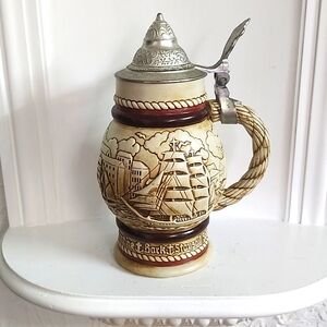 Vtg 1977 Avon Beer Steins Tall Barkentine-Brigantine-Bark-Staysail-Schooner